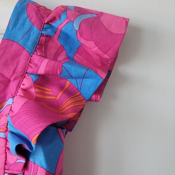 Tuckernuck womens x Cameran Eubanks Wimberly Wild Azalea Edisto Dress size M - Picture 7 of 9